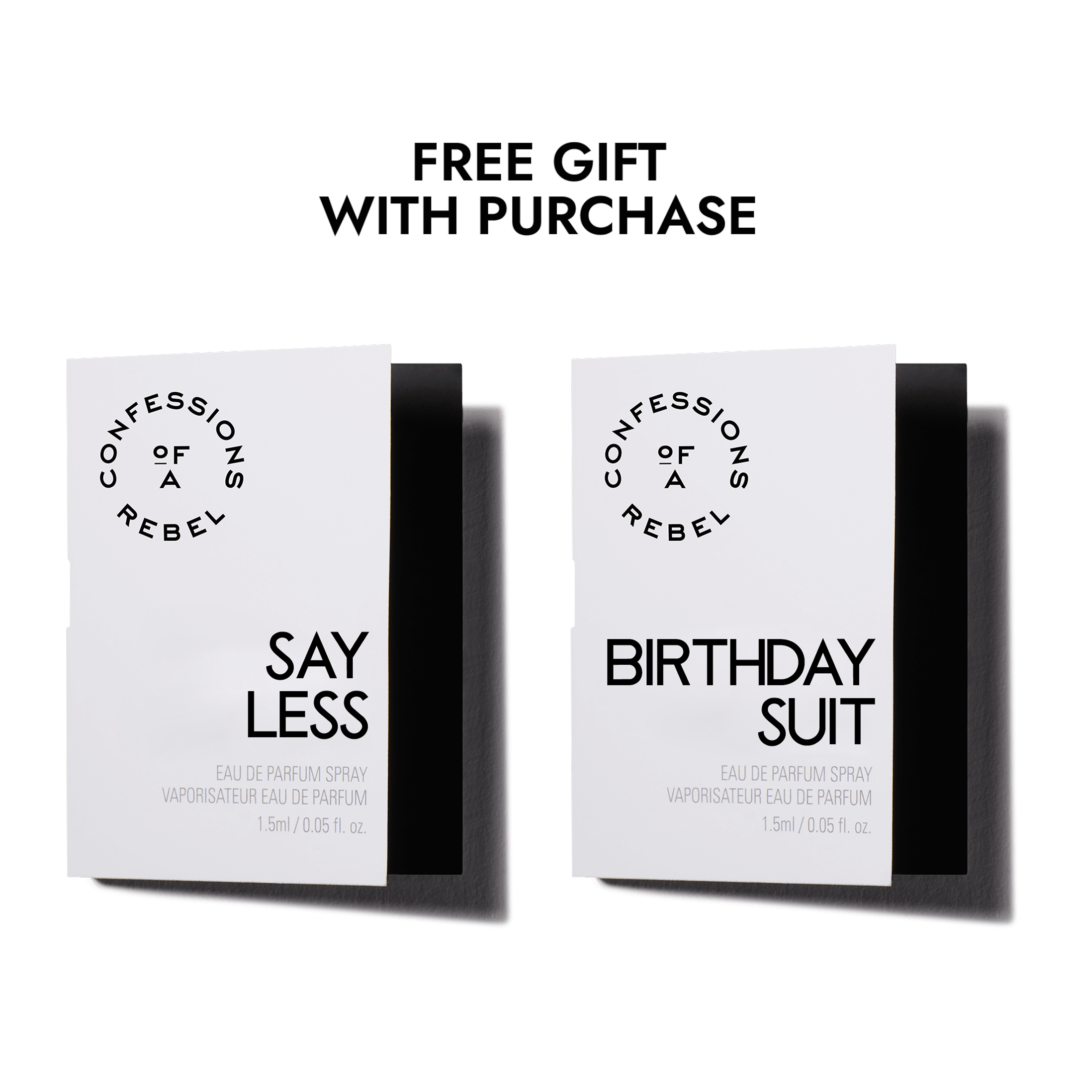 Birthday Suit & Say Less 1.5 ml Samples